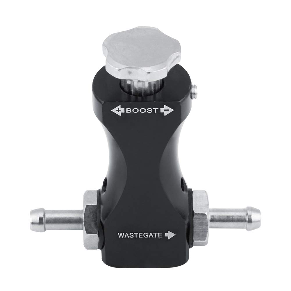 regolatore pressione turbo + Kit regolatore di boost manuale bilaterale turbo regolabile valvola di spurgo manuale universale per auto