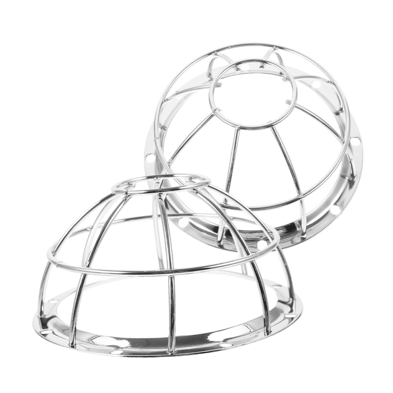 8 Piezas Protector de Detector de de Acero Inoxidable Resistente para de Malla Protectora Hueca para Alarmas de Hogar y Oficina