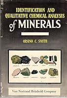 Identification and qualitative chemical analysis of minerals B0007DNDIG Book Cover