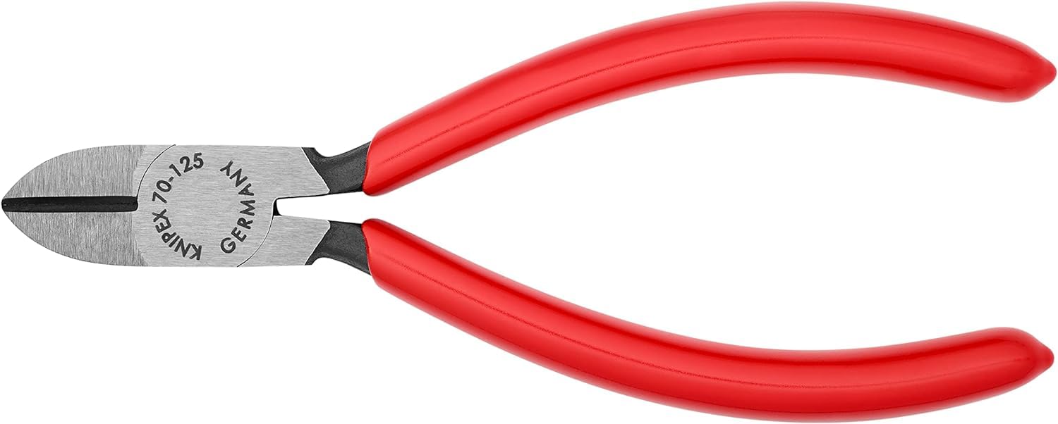 KNIPEX Pince coupante de côté gainées en plastique 125 mm, 70 01 125 EAN