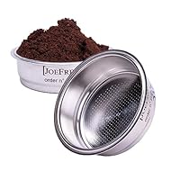 Sieb für Delonghi Dedica - 1 Tassen Single - mind. 7g - 51mm Filterkorb - Edelstahlsieb - für alle JoeFrex Siebträger zur Delonghi Dedica Serie - Qualitäts Espressozubehör by [JoeFrex]