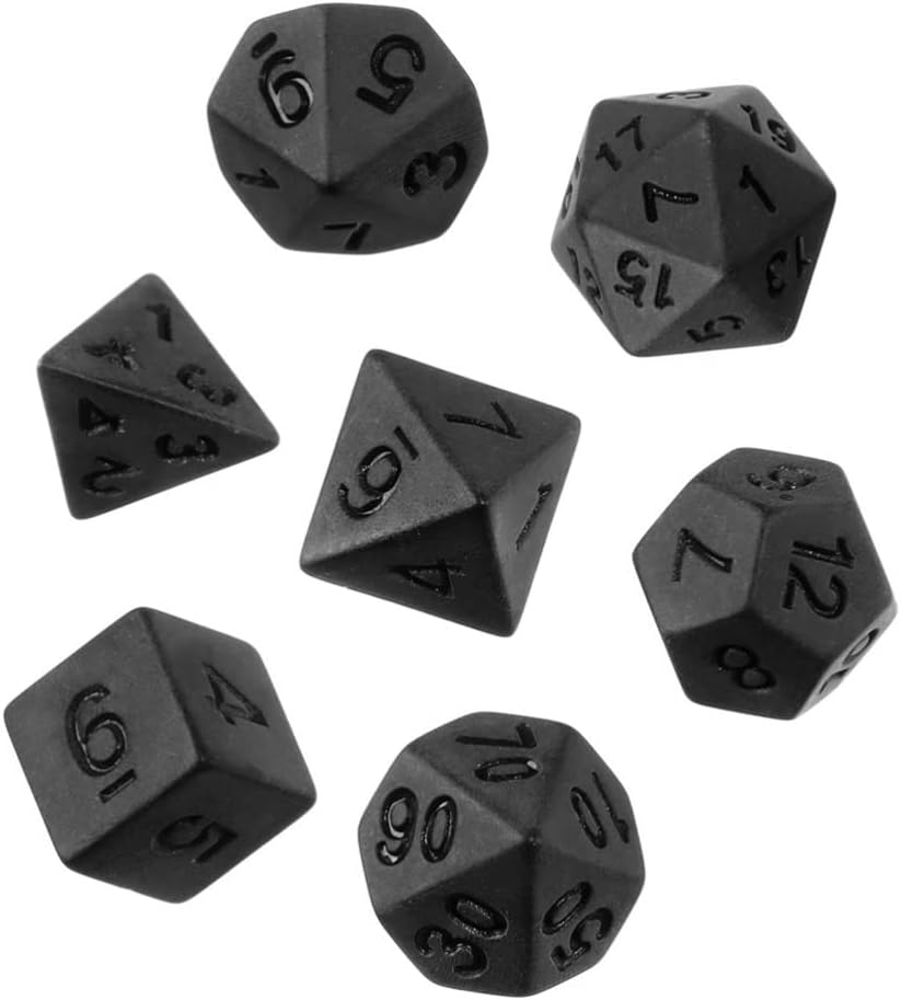 Gadpiparty Polyhedral Dice Set, 20Sided 4Sided 6Sided 8Sided 10