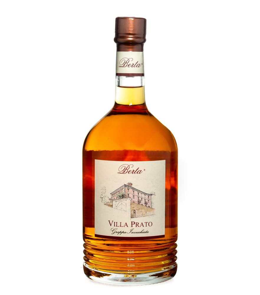 Berta Grappa Villa Prato Grappa Invecchiata 40% Vol. 1l - 4