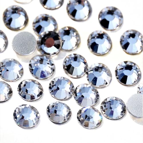 SS16 SS20 Non Hot Fix Rhinestones Flat Back Crystal Glass Stone Strass Glitters For 3D Nail Garment Wedding Shoes Bag Phone Case4