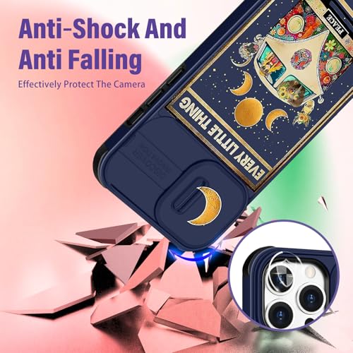 Image of Funermei (2in1 for iPhone 14 Pro Case for Women Cute Girls Phone Cover Girly Aesthetic Kawaii Bus Design with Camera Cover Funda for Apple for iPhone 14 Pro Case