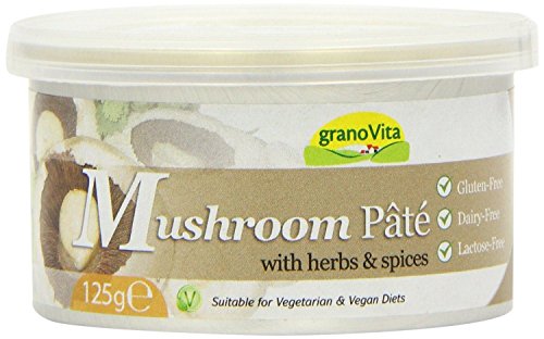 Granovita Mushroom Pâté, 125g Tin - Pack of 6