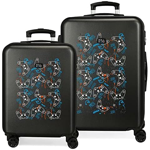 Roll Road Gamers Suitcase Set 55/65 cm Cover