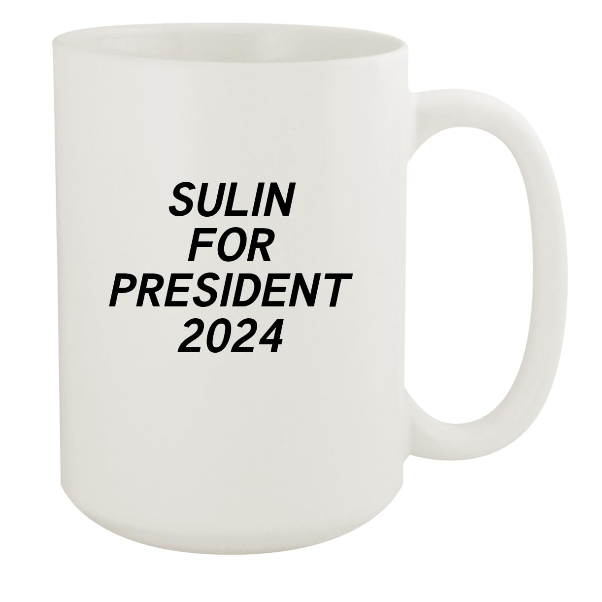 Sulin For President 2024 - Ceramic 15oz White Mug, White