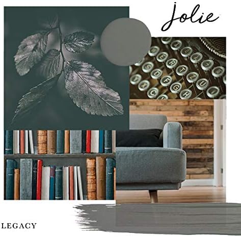 Miniatura 8 de Pintura Jolie Paint de acabado mate, para muebles, armarios, pisos, paredes, decoración del hogar y accesorios, a base de agua, no tóxica (16 onzas,