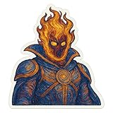 (3 Pack) Dormammu Post-Impressionist Gogh Style Sticker (3