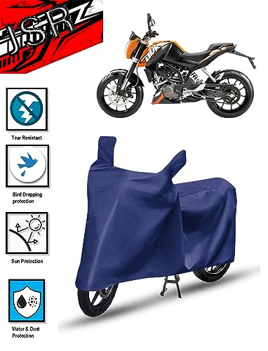 Image of Waterproof Bike /SCOOTY Cover for KTM Duke 125 (Duke 125 Bike Cover /Duke 125 Bike Cover Waterproof /KTM Duke 125 Bike Cover)