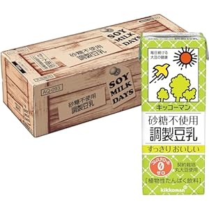 【再開】キッコーマン 砂糖不使用調製豆乳 SOYMILK DAYS 200ml×30本 1,396円(46.5円/本)から!プライム会員送料無料! 【再開】キッコーマン 砂糖不使用調製豆乳 SOYMILK DAYS 200ml×30本 1,396円(46.5円/本)から!プライム会員送料無料!