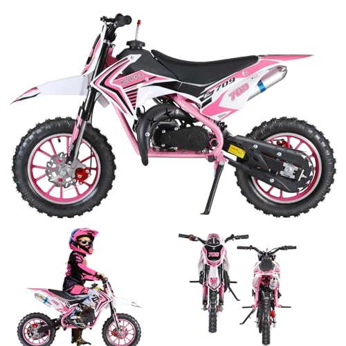 Reukmuuc Off-Road 50cc Mini Dirt Bike for Kids