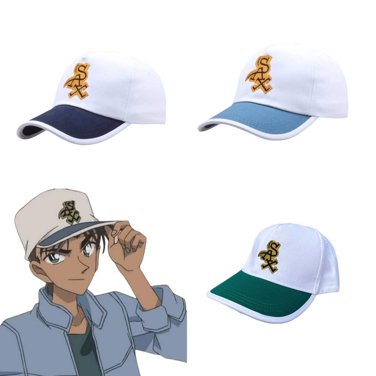 Amazon.co.jp: 服部 平次 名探偵コナン コットン帽子 野球帽子