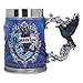 Nemesis Now Harry Potter Ravenclaw Hogwarts House Collectable Tankard, Metal, Azul Y Plateado, 1.25 picometer