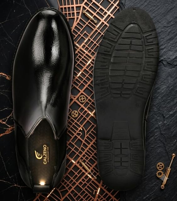Image of Men's Premium Chelsea Boots, Stylish Slip-On Ankle Shoes