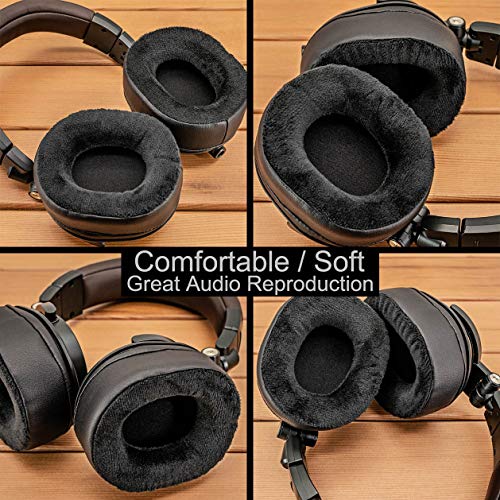 Almohadillas de Repuesto Arctis 7 para Auriculares Compatibles con ATH-M50x M50 M40, Arctis 7 Arctis Pro, ATH-WS1100iS, HD280 Pro, MDR-7506 V6 (Velour Híbrido) miniatura 3