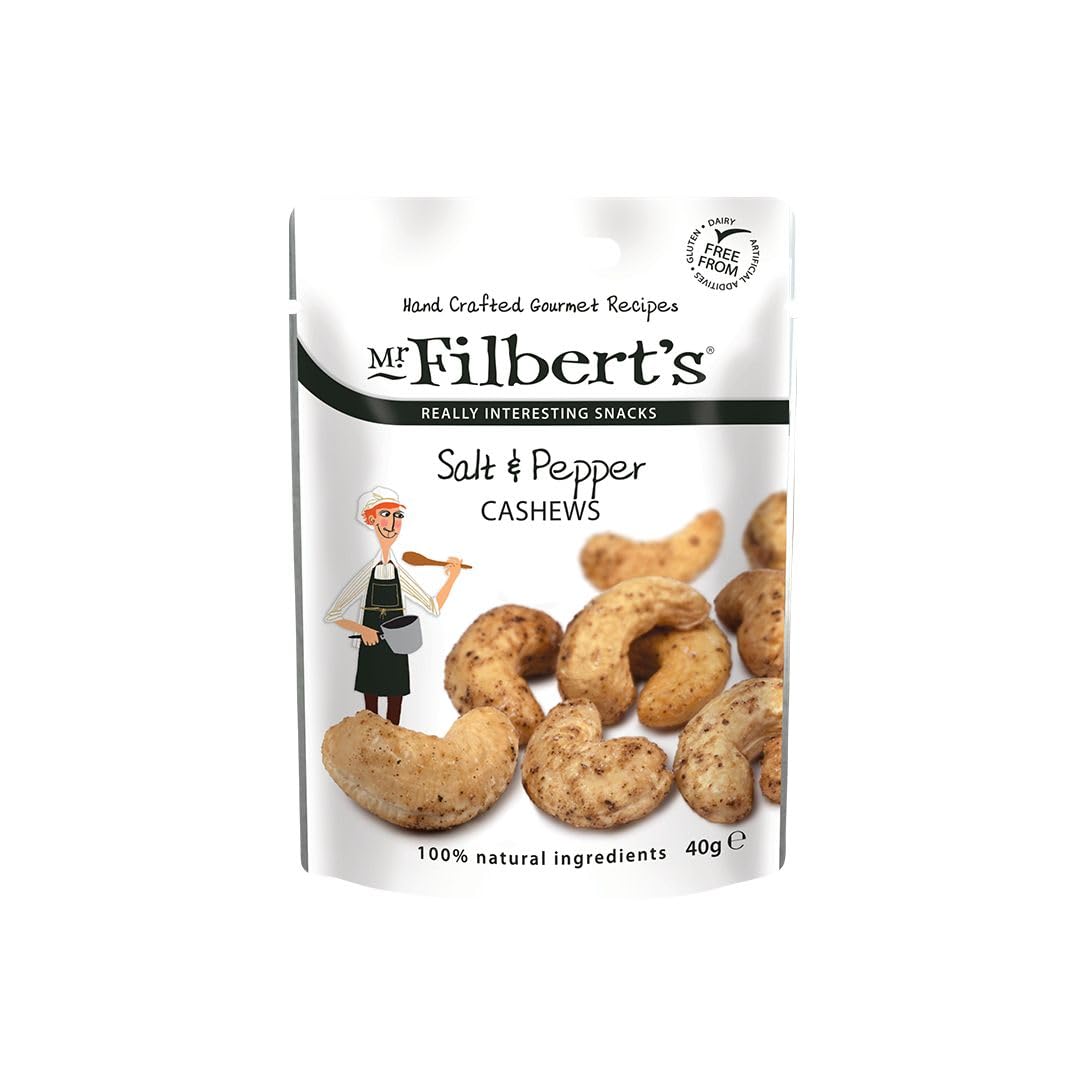 Mr Filbert's - Salt and Pepper Cashews 40g