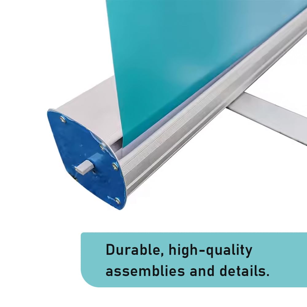Roll Up Publicitario 100x200 cm Personalizado – Incluye Impresión de Alta Definición – Expositor Retráctil para Eventos, Ferias, Tiendas, Negocios – Entrega Rápida