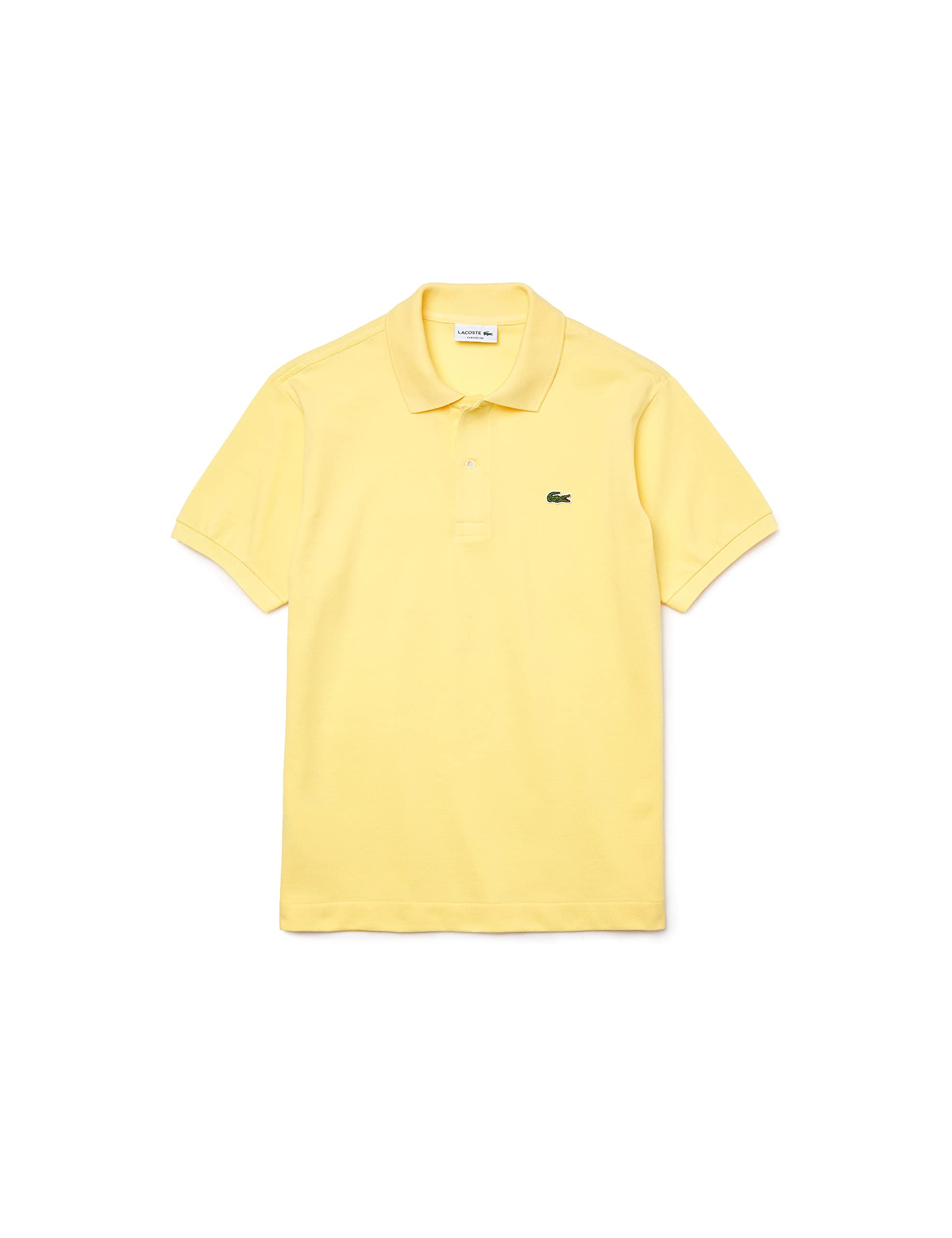 Lacoste Men's Yellow L.12.12 Polo Shirt L