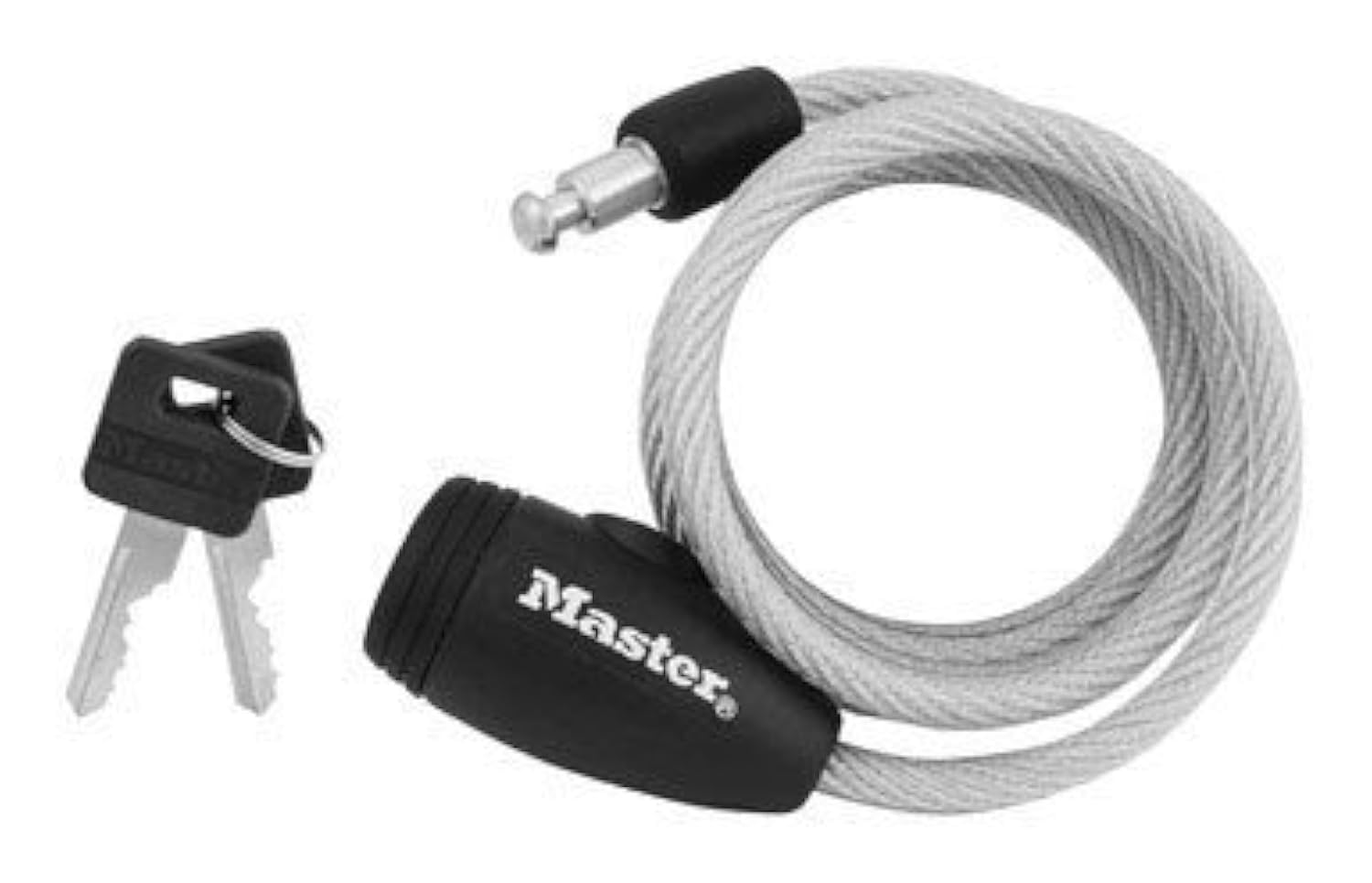 Serrure à chaîne MasterLock, acier avec couvercle, 90cm, 8mm