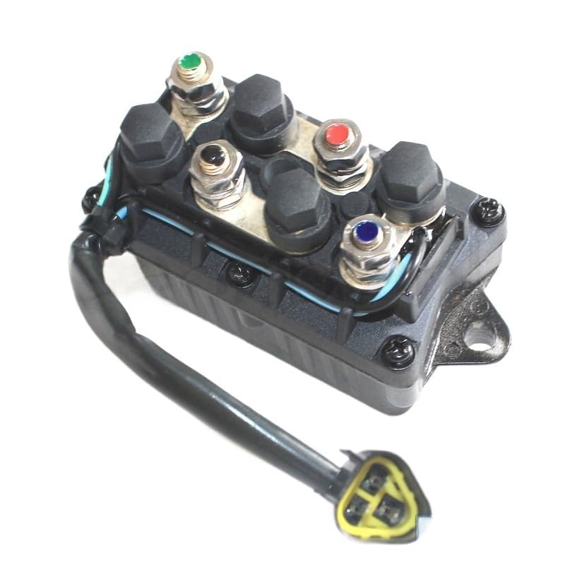 Outboard Engine 61A-81950-00 Hydraulic Lift Relay Compatible with Yamaha 2-Stroke 60-250 HP Boat Motor Parts