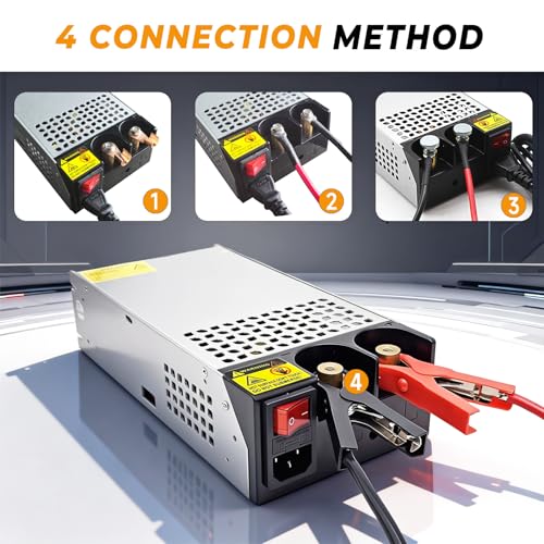 Image of New Version AC to DC 48V 31A 1500W Power Supply,120V to 48V Converter /110V to 48V Converter for 48v RV, Pump, LED Strip, LCD Monitor (DC48V-31A-1500W)