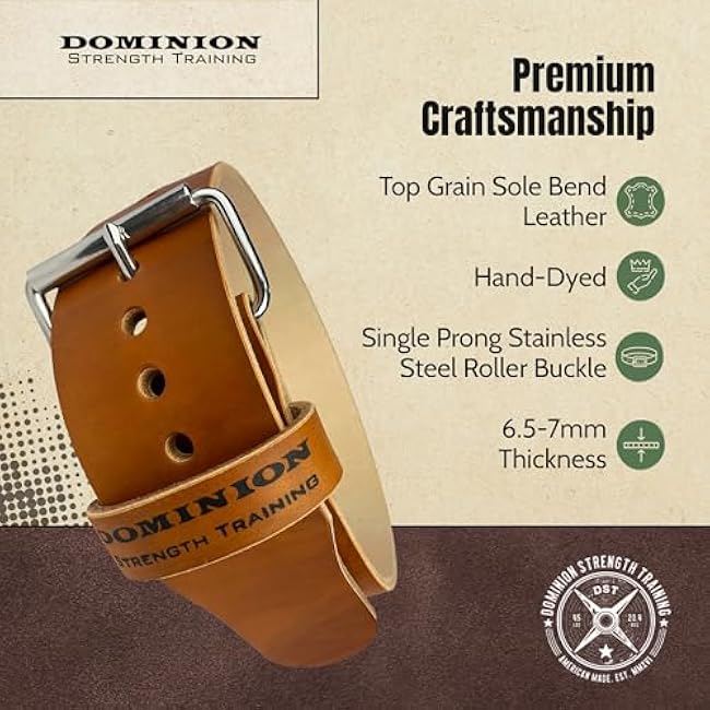 Hand-Dyed 3 Inch Single Ply Belts ¨C Premium Support for Powerlifting and Weightlifting