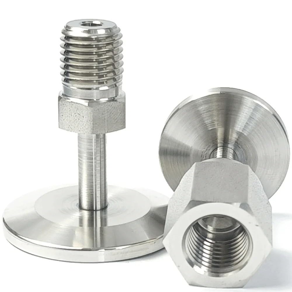 Conector de instalación tuberías SUS316L, macho, hembra, NPT, vacío, 1 Uds