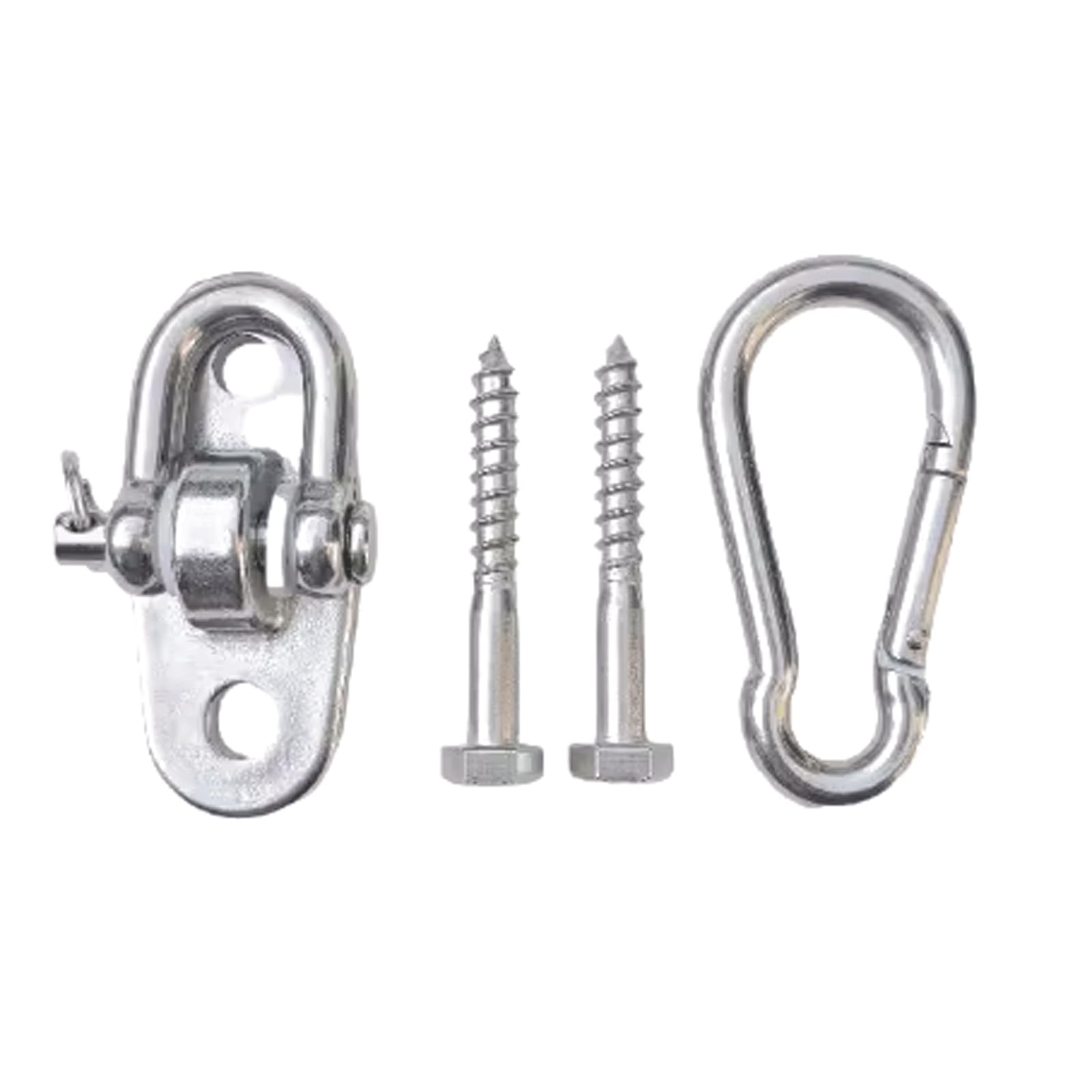 VHcgCGJ Ceiling hook, 1 Set Hammock Chair Hook Rotatable Sandbag Swing Kit Load-Bearing(A,Self tapping screws)