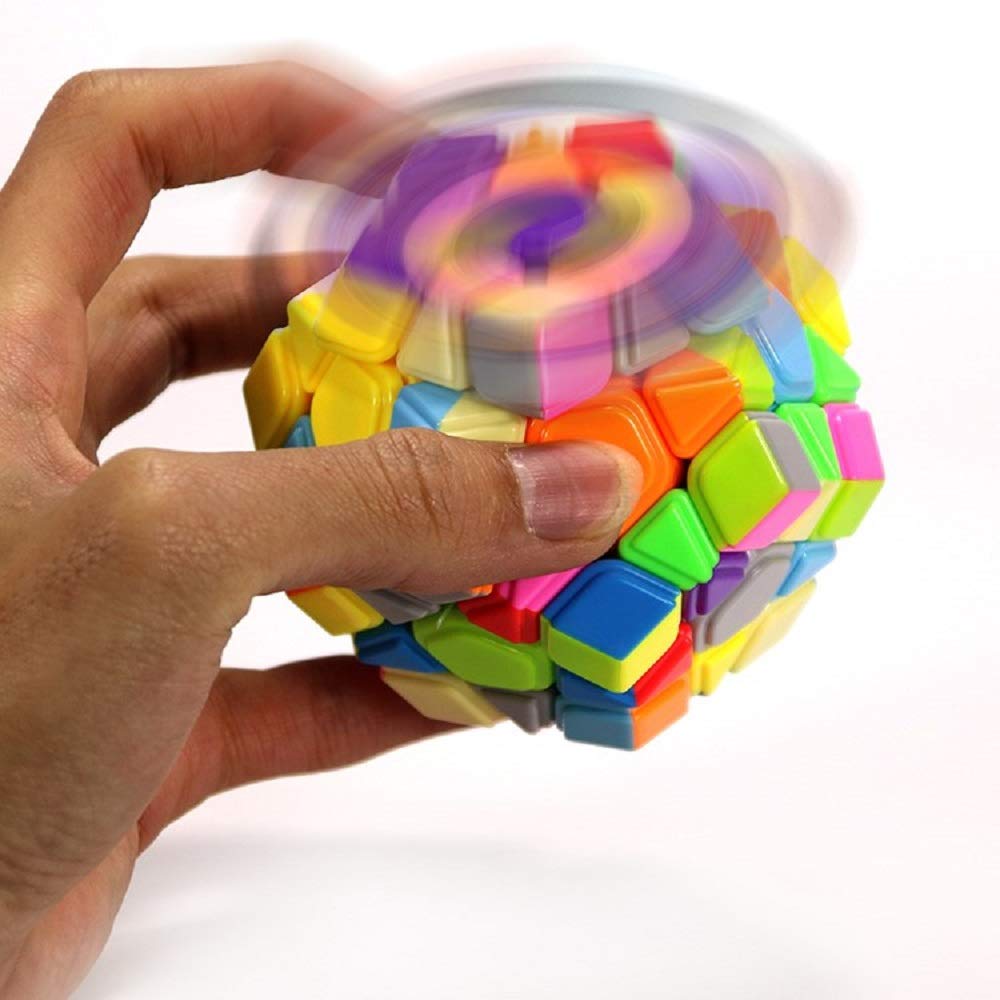 YongJun YJ YuHu M Megaminx – Magnetischer 12-seitiger Zauberwürfel | Stickerless Mit Stativ Für Fortgeschrittene