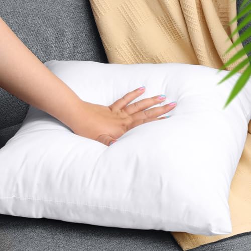 Utopia Bedding 2er Set Kissenfüllung 60 x 60 cm, Innenkissen Füllkissen Kopfkissen Sofakissen (Weiß)