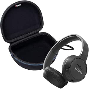 JBL TUNE 660NC Wireless On Ear Active Noise Cancelling Headphone Bundle with gSport Hardshell Case (Black) asin的图片