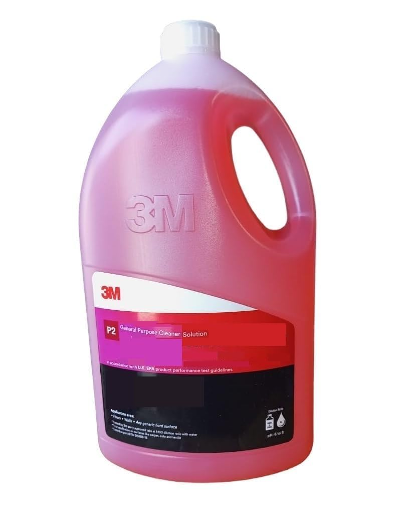 3M General Purpose Cleaner Cum Disinfectant Solution P2, All-purpose Cleaners for Glass, Floor, Plastic, Stainless Steel, Cleans & Sanitize, Fast Cleaner with Pleasant Fragrance (5L, Pack of 1) (B091GJ1XQR) Amazon Price History, Amazon Price Tracker