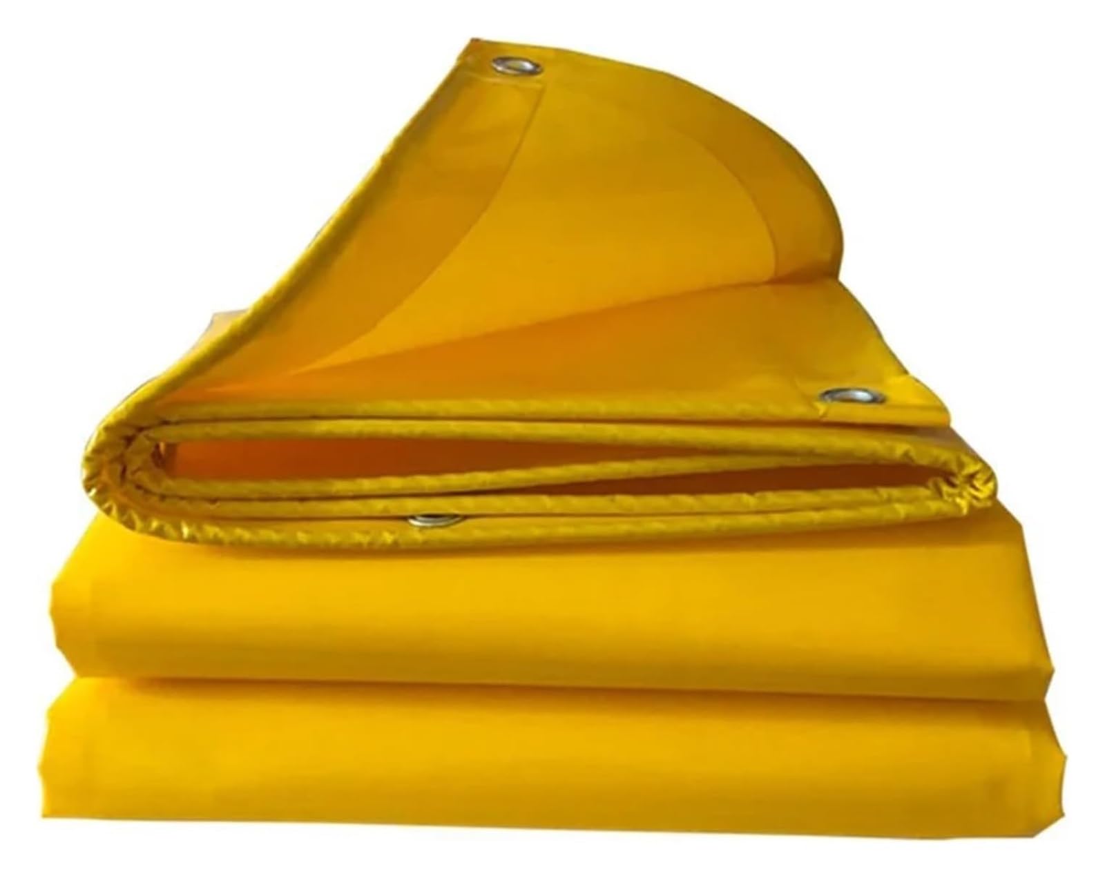 Heavy Duty Waterproof Cover Tarp, 0.5mm PVC Tarpaulin Waterproof 600gsm Multicolor Multiple Sizes(600gsm Yellow,3x3.0m)