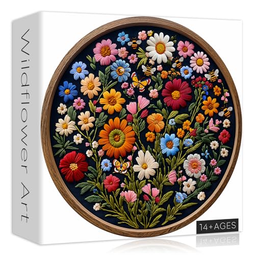 Rompecabezas Circular Floral 16+ Anos miniatura 1