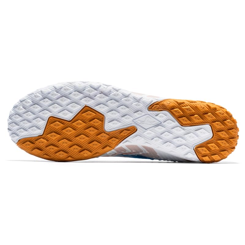 High-top Men's Soccer Cleats, Artificial Grass Shoes, Knitted Ankle Support3