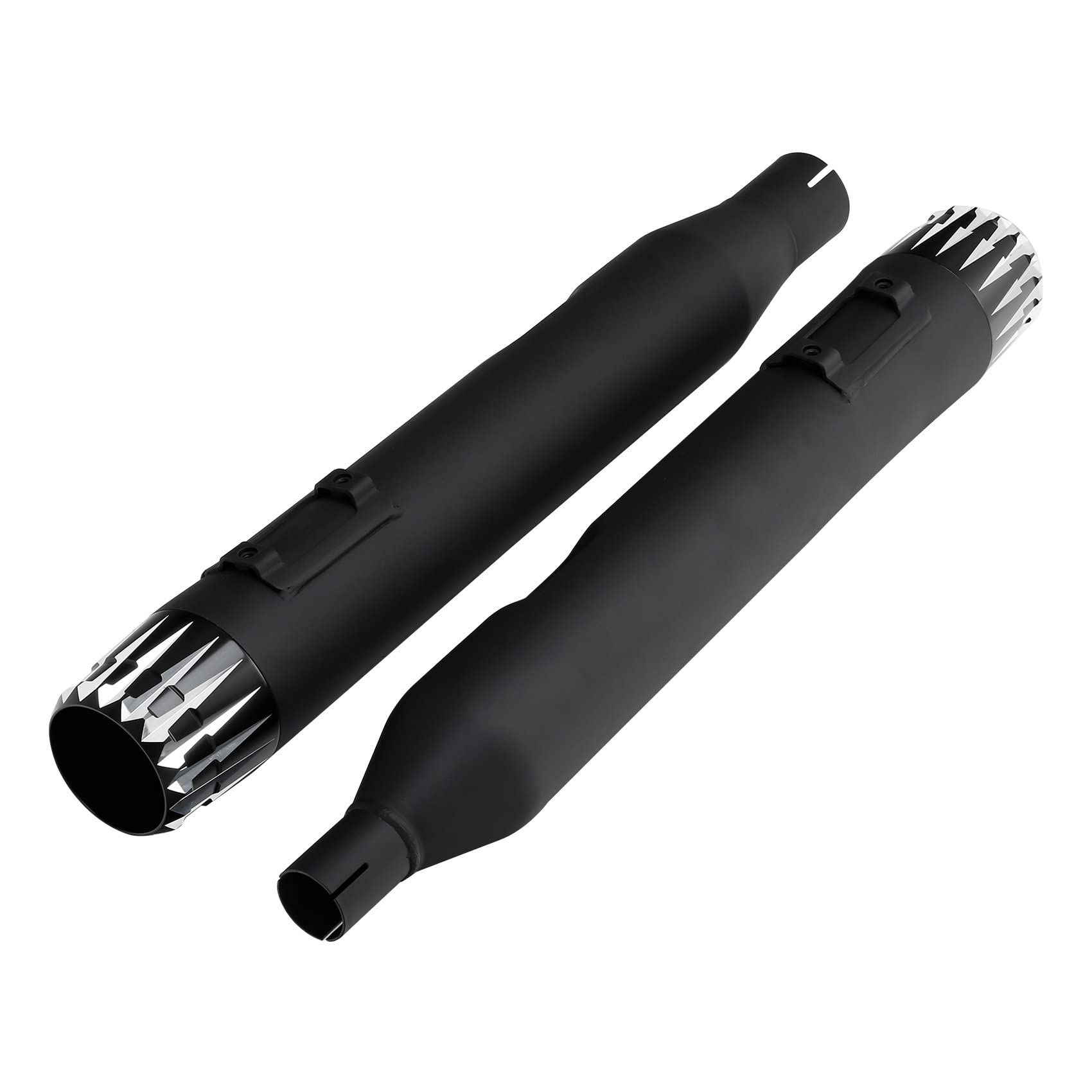 Slip On Dual Silenziatori Di Scarico Tubi Parti Del Motociclo Per Harley Touring Electra Glide Road King 2017-2020 2021 2022