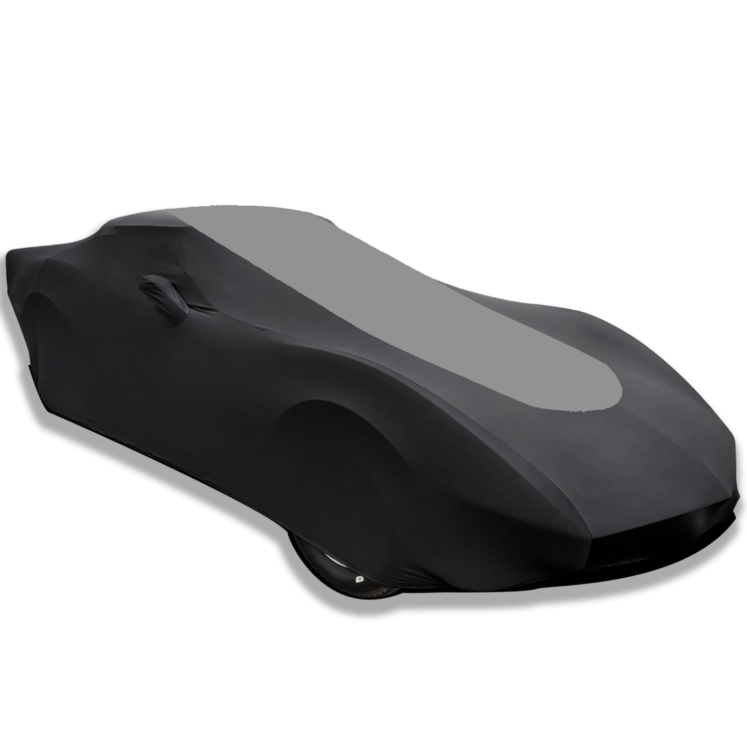 OFUIYUI Custom Fit for Porsche 911/Boxster/718/Cayman Indoor Car Cover Porsche Accessories No Faded UV Resistant Dust-Proof Protection Breathable Anti-Wrinkle with Storage Bag（ Black & Gray Combo）