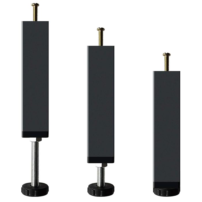 Buy Metal Furniture Support Legs Adjustable Height Heavy Duty Bed