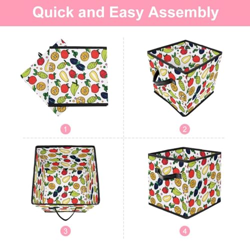 Cube de rangement durable avec poignées en cuir finitions premium - 7
