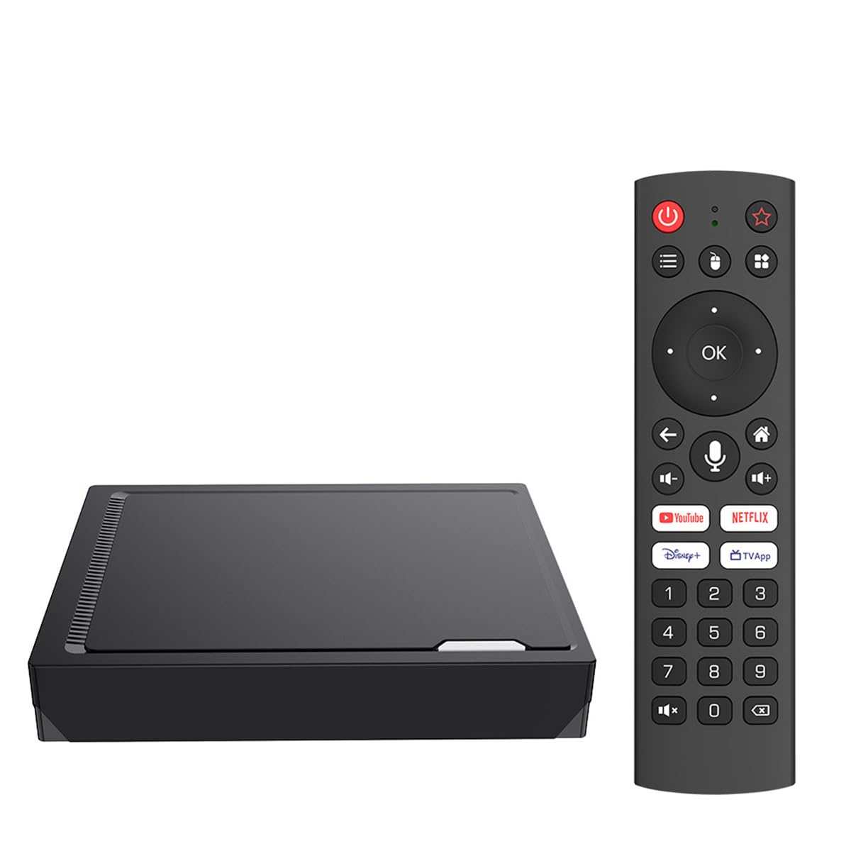 CHROX Android 14.0 TV Box, RT-X2 Smart TV Box Realtek1325 Quadcore Cortex-A53 CPU/USB 3.0/Ultra HD 8K/HDR 10+/Dual Band WiFi 2.4/5.8Ghz/BT 5.0 Set Top Box,4gb+32gb