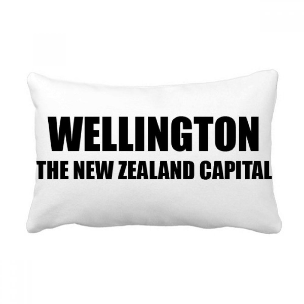 Coussin lombaire Wellington Nouvelle-Zélande oreiller déco multicolor 16x24