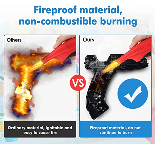 Lijmpistool met gereedschapstas, 20 W, 30 stuks, lijmpistool voor doe-het-zelf handwerk, kunst, hobby, reparaties, afdichtingen, metaal, glas, hout, kunststof, stof, keramiek - Afbeelding 3