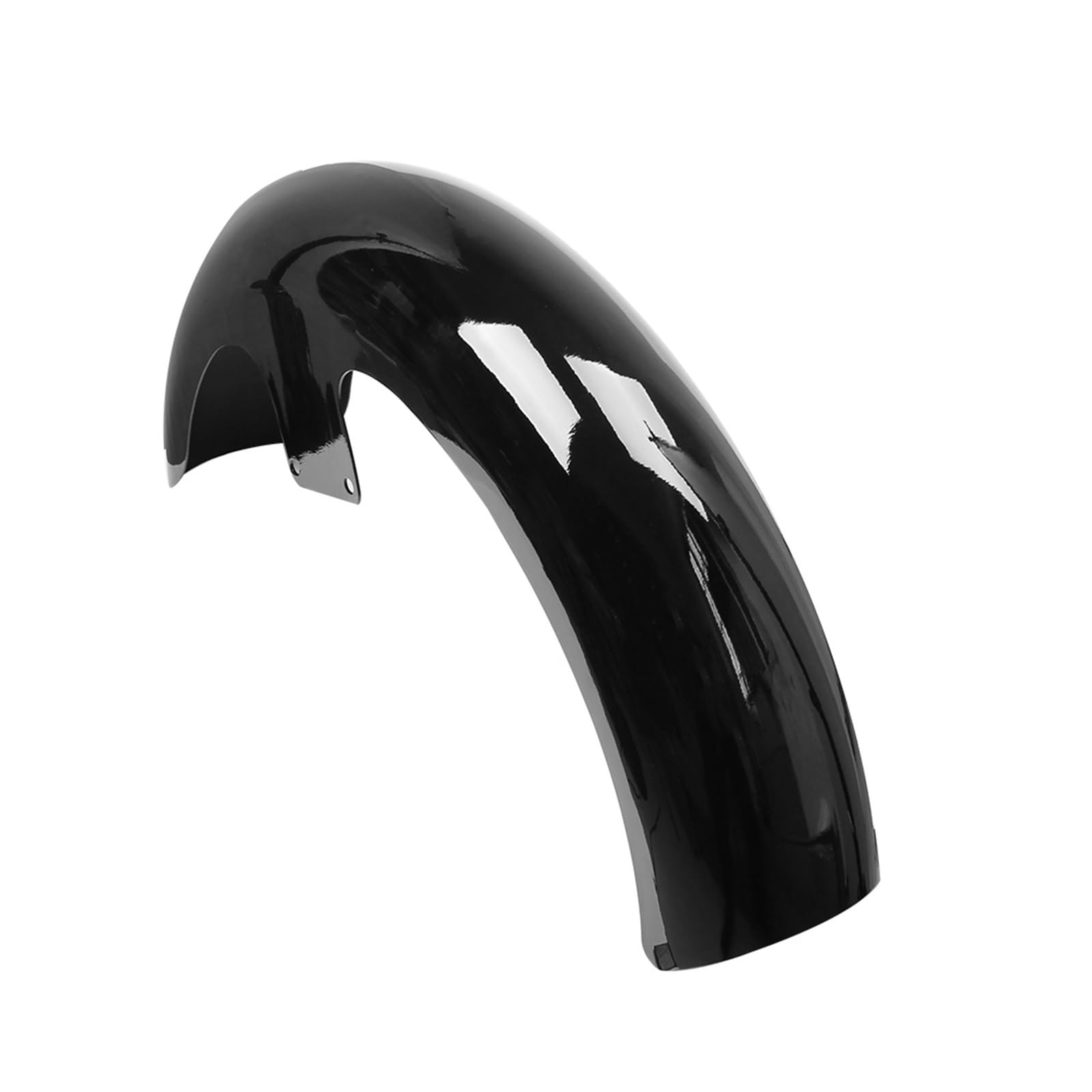 Parafango Motocicletta Parafango Anteriore Avvolgente Per Ruota Plastica ABS Nero Lucido Per Moto 21 Pollici Per Touring Electra Street Glide CVO Custom Baggers Fender Motocicletta