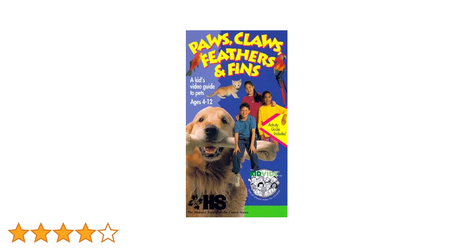 その他 Kidvidz: Paws Claws Feathers &amp; Fins [DVD] Amazon.co.jp: Kidvidz: Paws Claws Feathers & Fins [DVD] : DVD