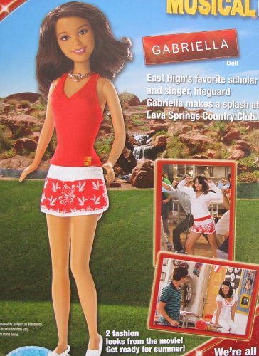 High School Musical 2 Gabriella As Lifeguard Doll W 2 Outfits 07 Disney Buy Online High School Musical 2 Gabriella As Lifeguard Doll W 2 Outfits 07 Disney Buy Online