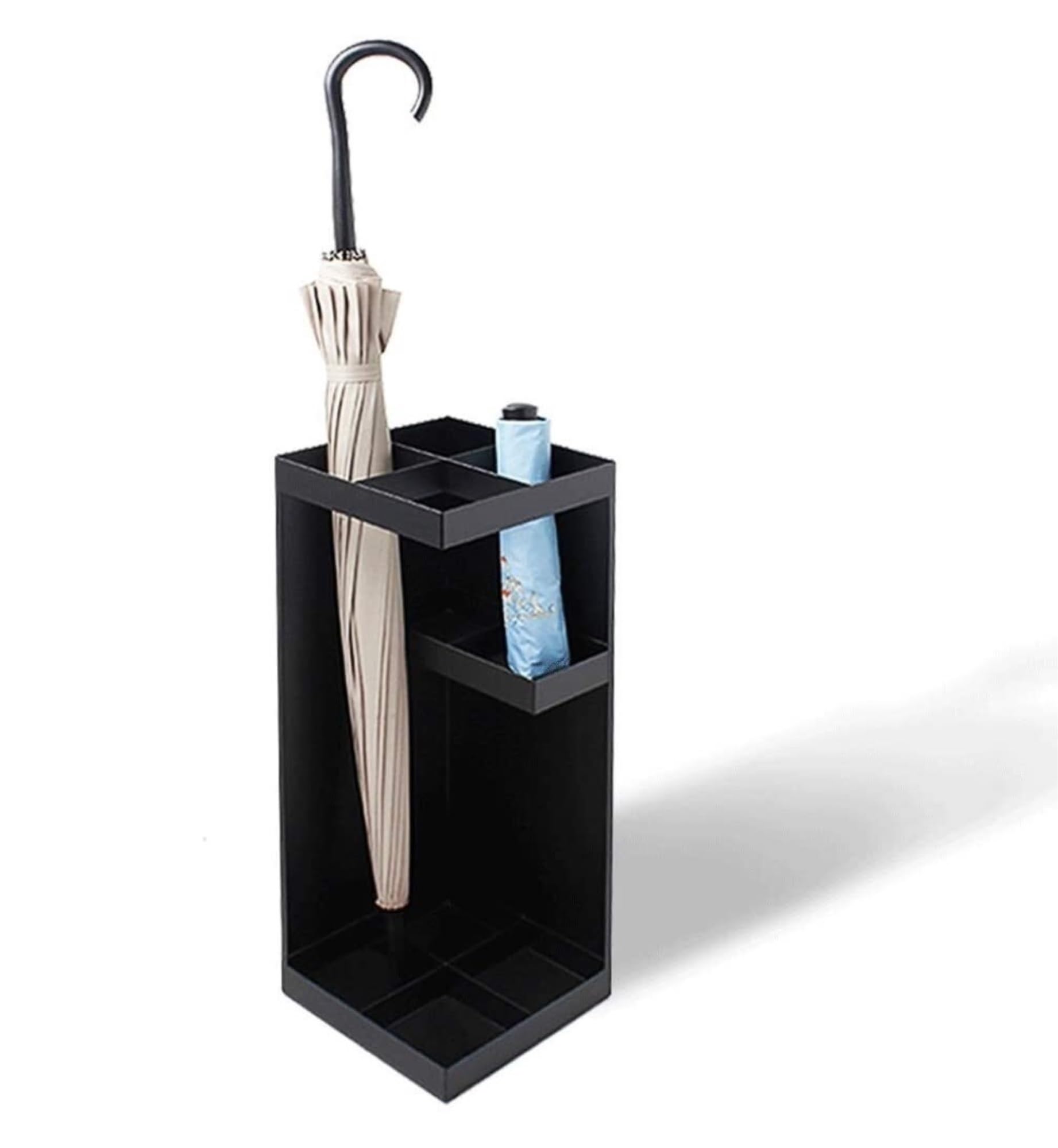Porte-parapluies porte-parapluie fer noir support rangement entrée hall
