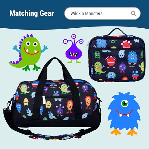 Image of Wildkin 12 Inch Toddler Backpack for Kids, Monsters