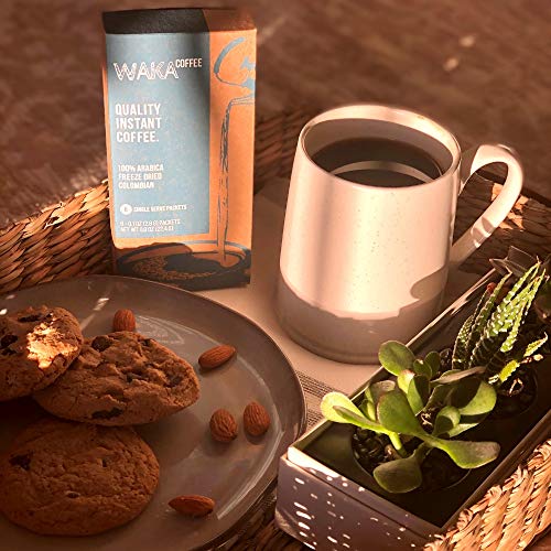 image for Waka Coffee Quality Instant Coffee, Colombian, Medium Roast | 100% Ara